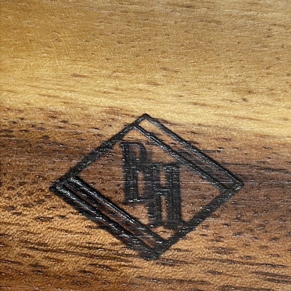 BH Wood Serveware 7 pc Set. 3 bowls, 3 spoons & Tray. NEW!! Made in Philippines - Picture 4 of 6